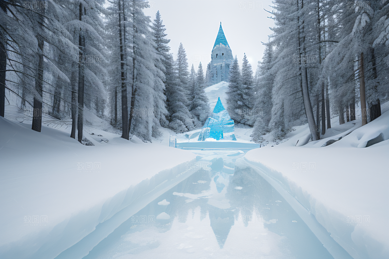 北方冰雪世界的奇观与壮丽景观