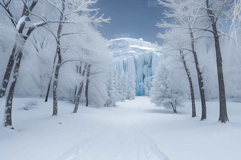 北方冰雪世界的奇观与壮丽景观