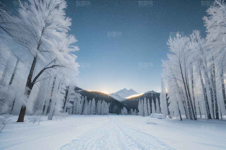 北方冰雪世界的奇观与壮丽景观