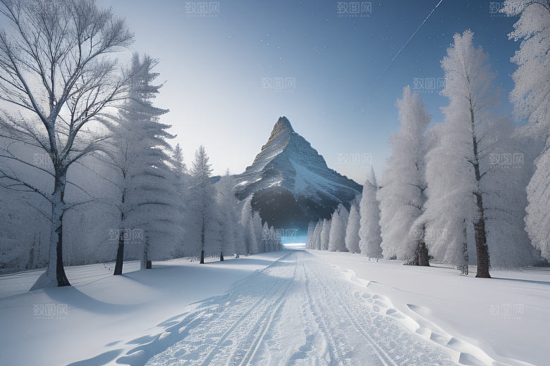 北方冰雪世界的冰雪摄影艺术展