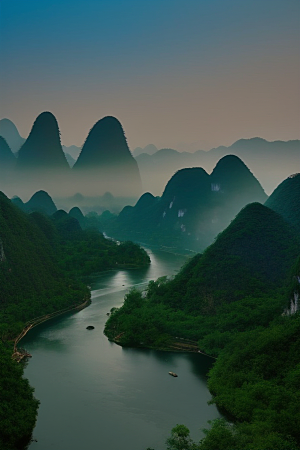 桂林山水甲天下的生态保护区