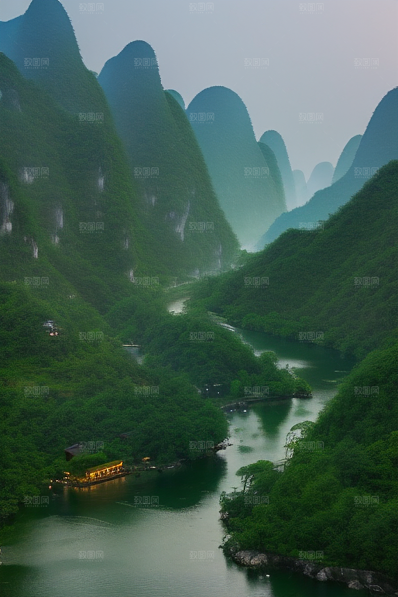 桂林山水甲天下的生态保护区
