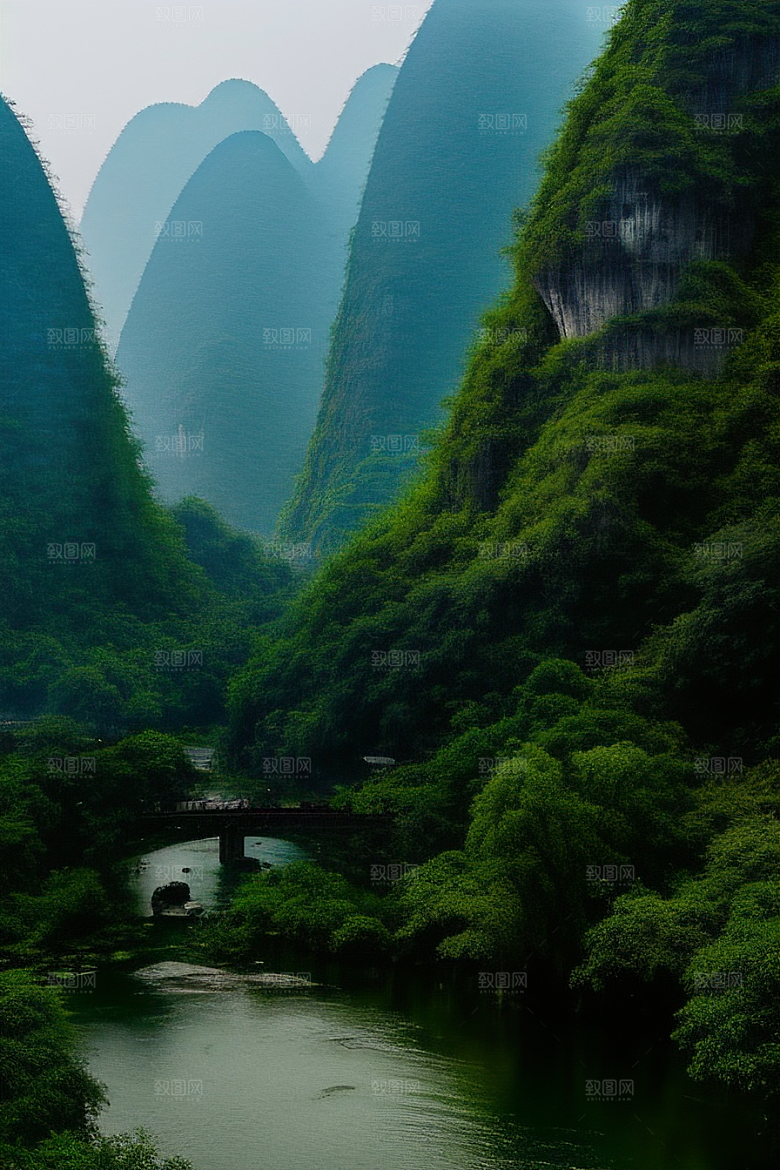 桂林山水甲天下的生态保护区
