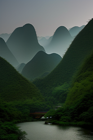 桂林山水甲天下的浪漫之地
