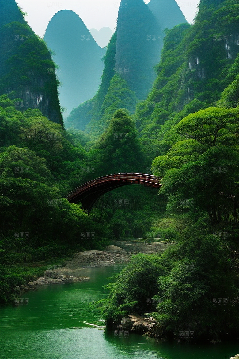 桂林山水甲天下的壮丽山川