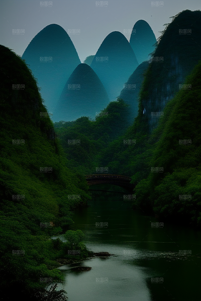 桂林山水甲天下的壮丽山川