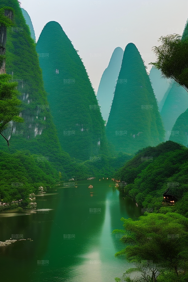 桂林山水甲天下的旅游胜地