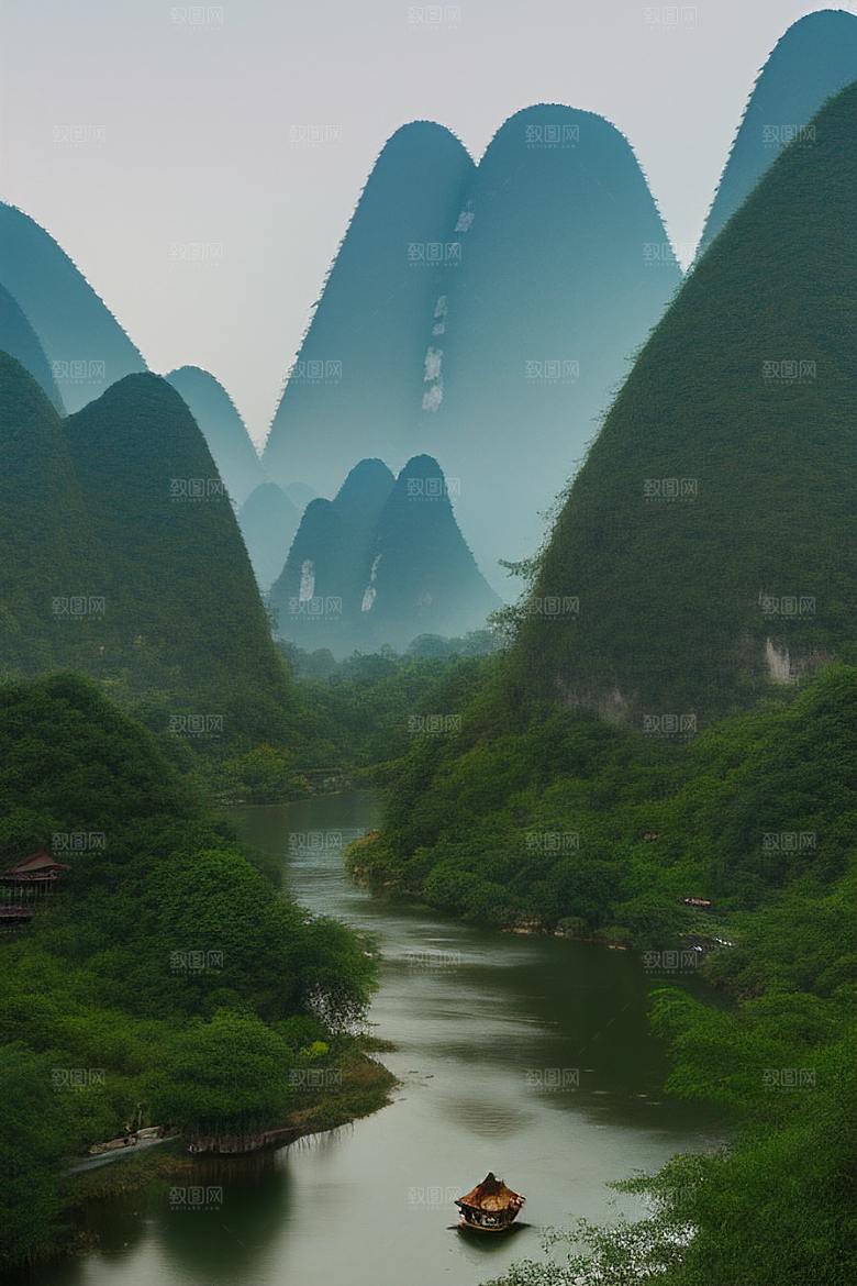 桂林山水甲天下的旅游胜地