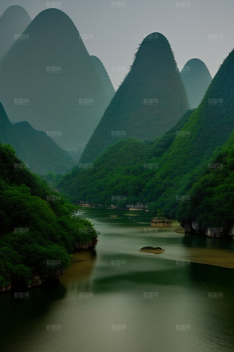 桂林山水甲天下的旅游胜地