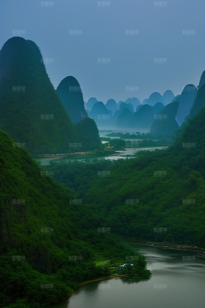 桂林山水甲天下的旅游胜地