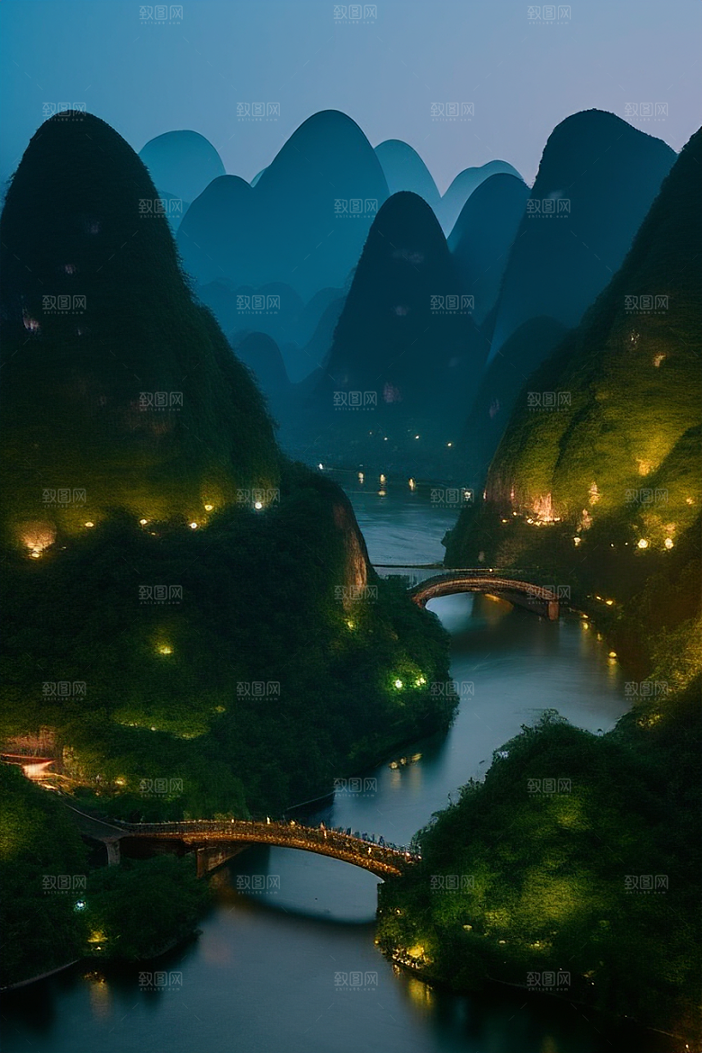 桂林山水甲天下的旅游胜地