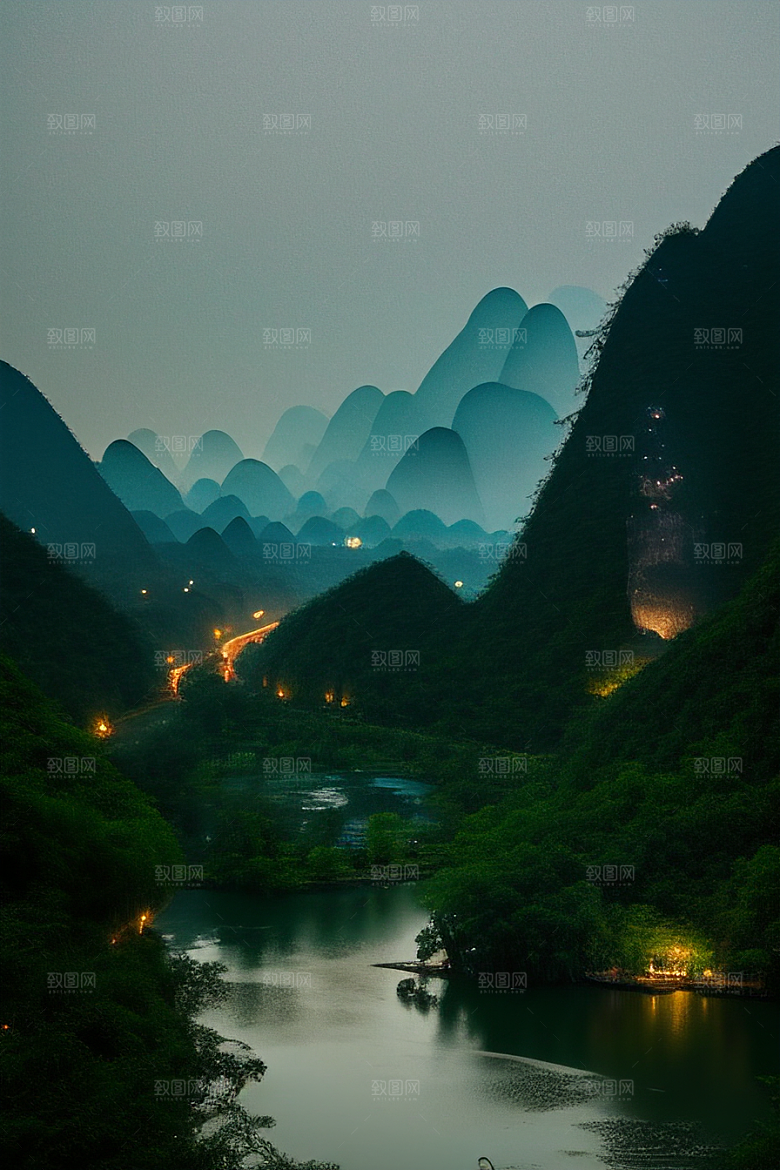 桂林山水甲天下的历史文化
