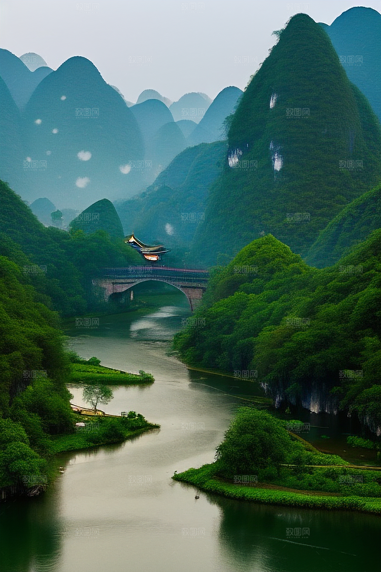 桂林山水甲天下的历史文化