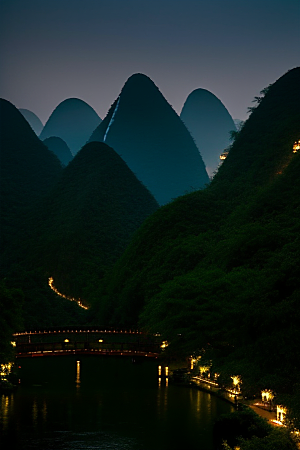 桂林山水甲天下的摄影圣地