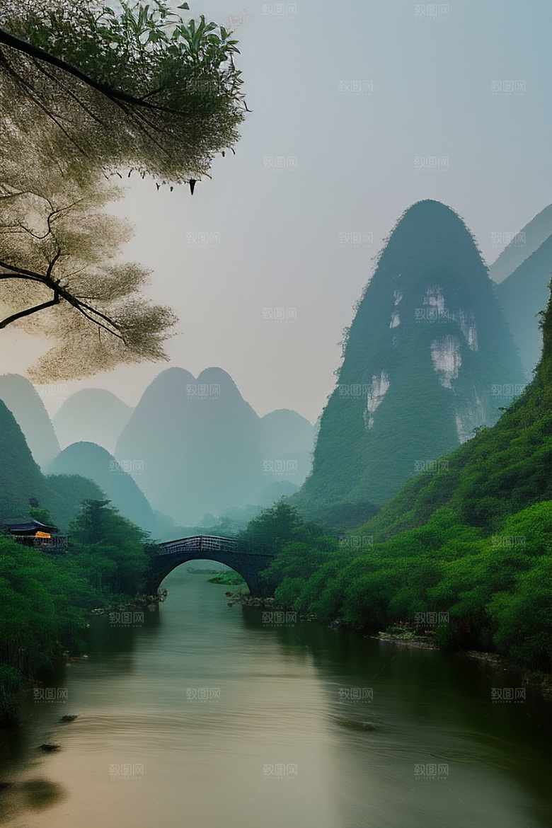 桂林山水甲天下的摄影圣地
