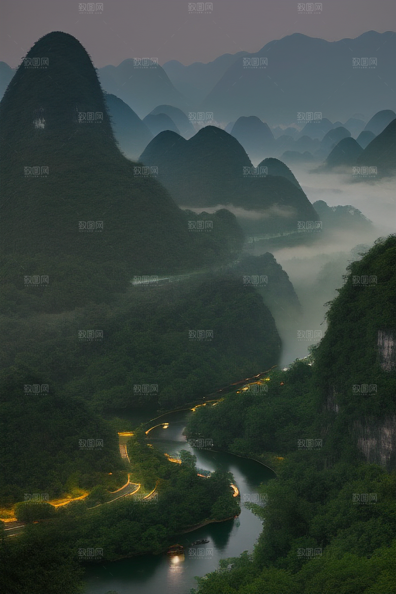 桂林山水甲天下的摄影圣地