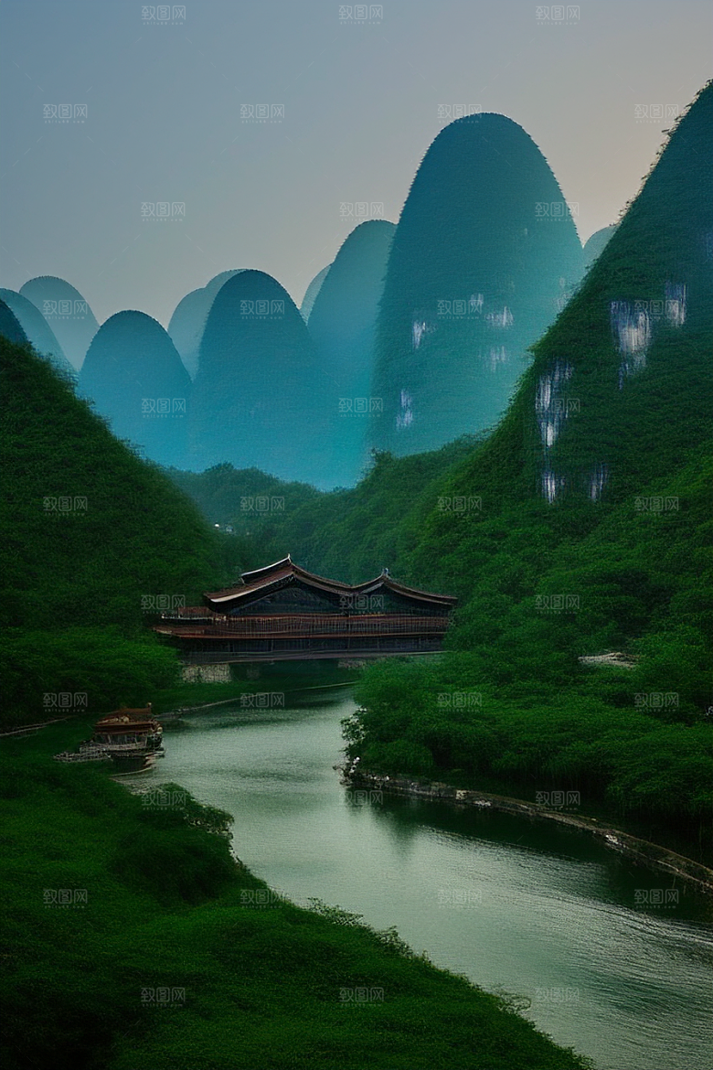 桂林山水甲天下的摄影圣地