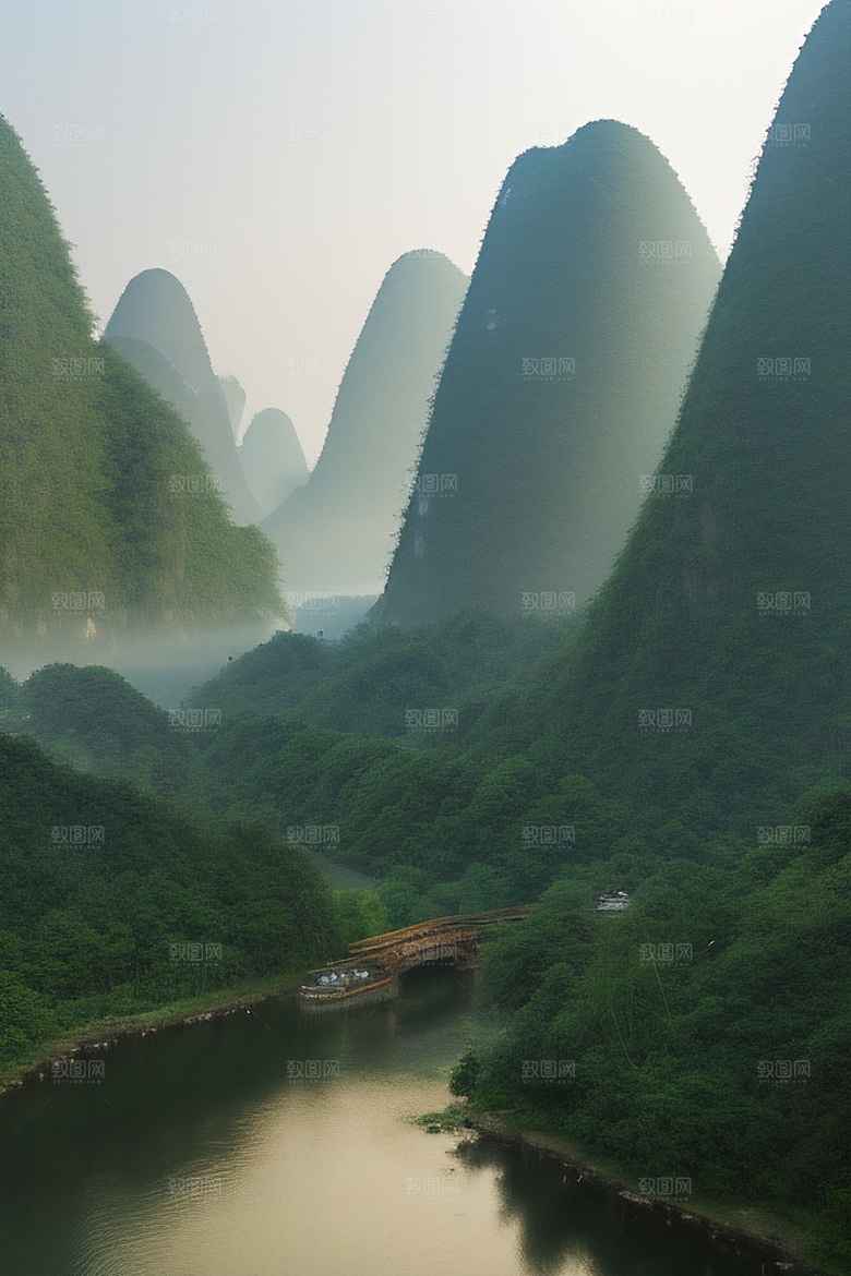 桂林山水甲天下的摄影圣地