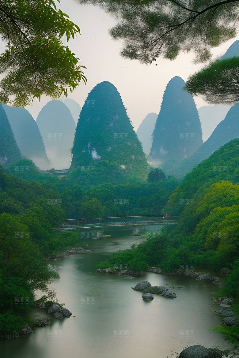 桂林山水甲天下的摄影圣地