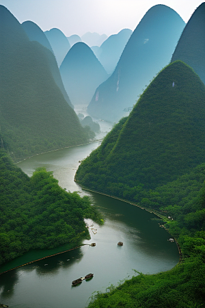 桂林山水甲天下的摄影圣地