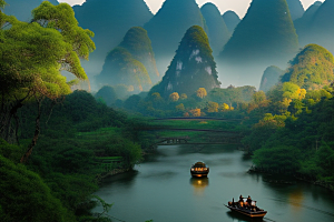 桂林山水甲天下的文化遗产