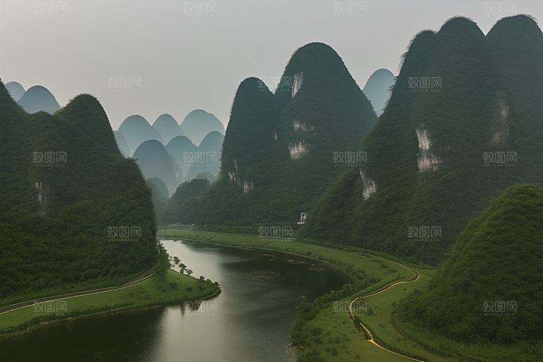 桂林山水甲天下的独特地貌