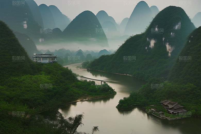 桂林山水甲天下的独特地貌