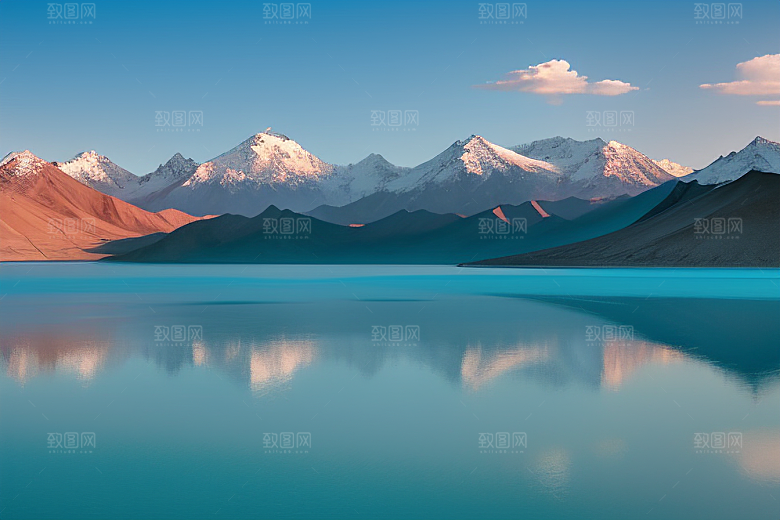 大美青海湖的宛如仙境