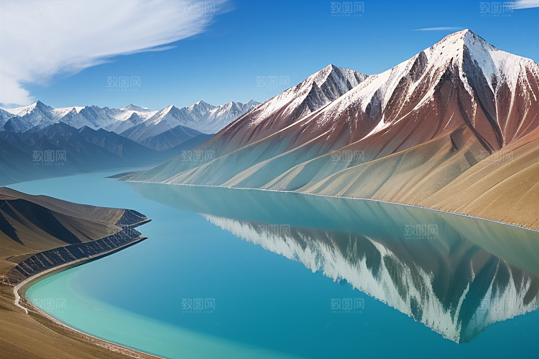 大美青海湖的湖水清澈