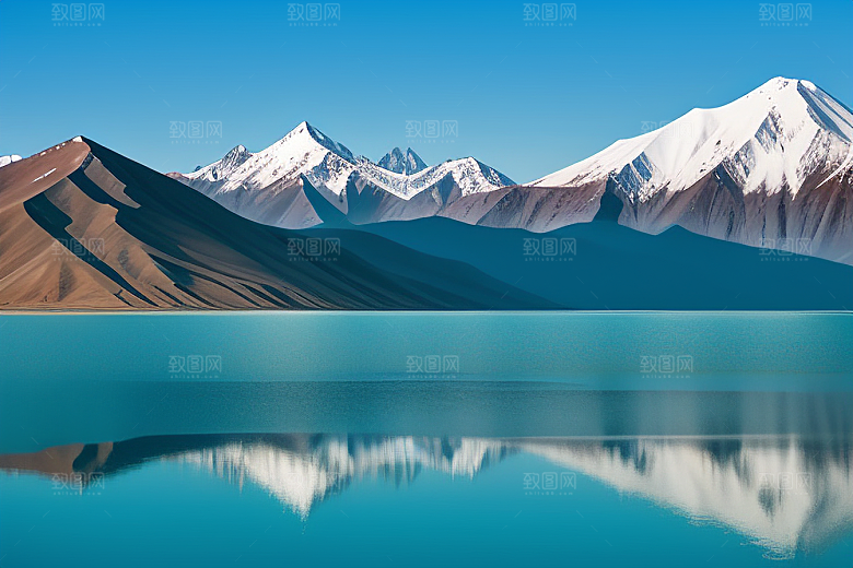 大美青海湖的湖水清澈