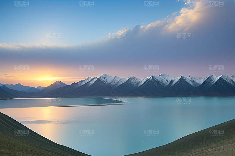 大美青海湖的壮丽景色