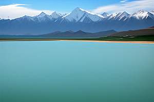 大美青海湖的壮丽景色