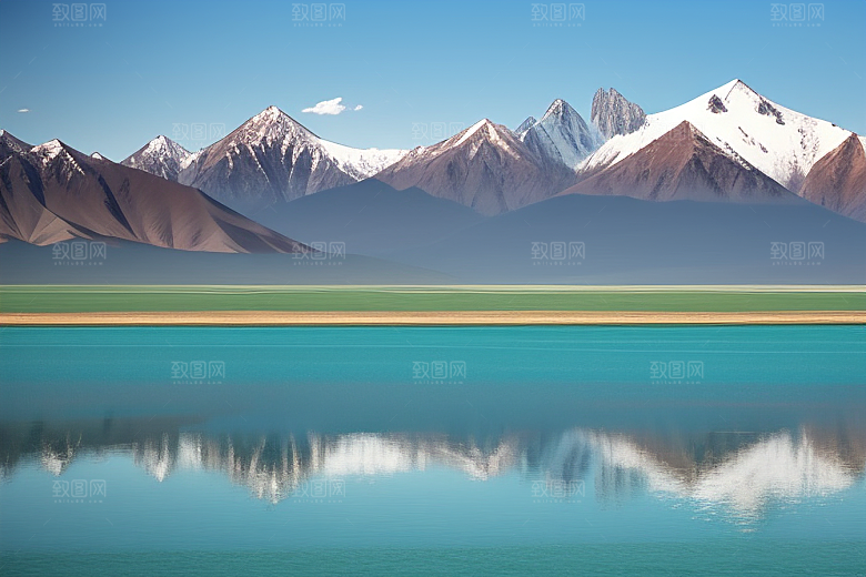 大美青海湖的壮丽景色