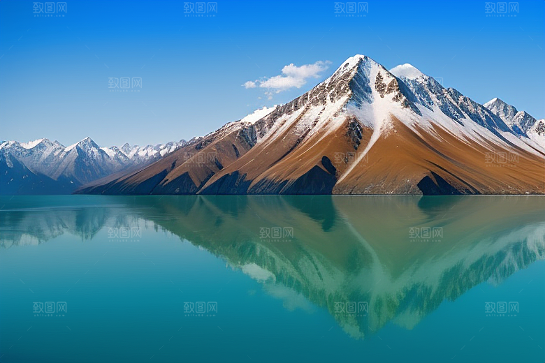 大美青海湖的湖水荡漾