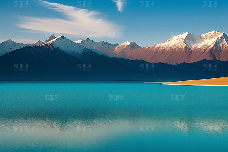 大美青海湖的湖中群岛