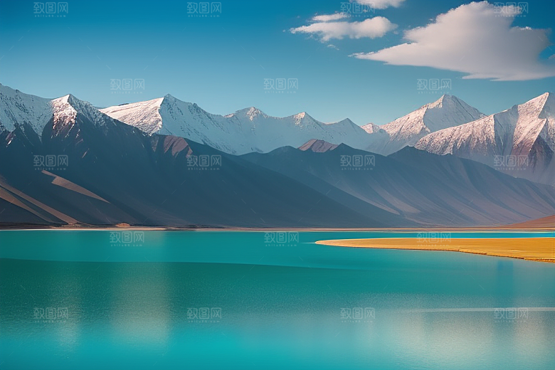 大美青海湖的湖中群岛