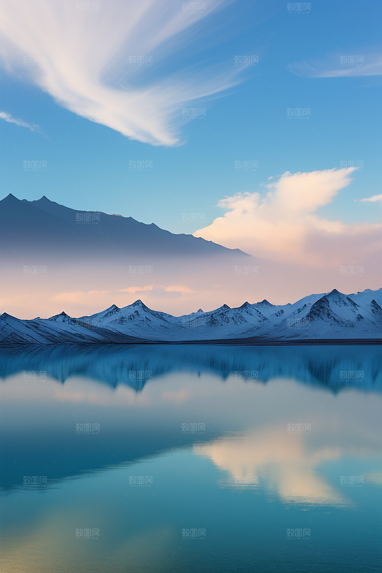 大美青海湖的湖畔花海