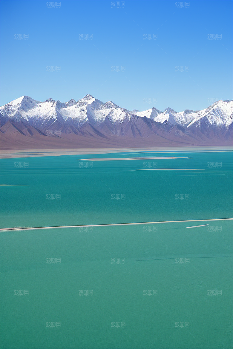 大美青海湖的湖光山色