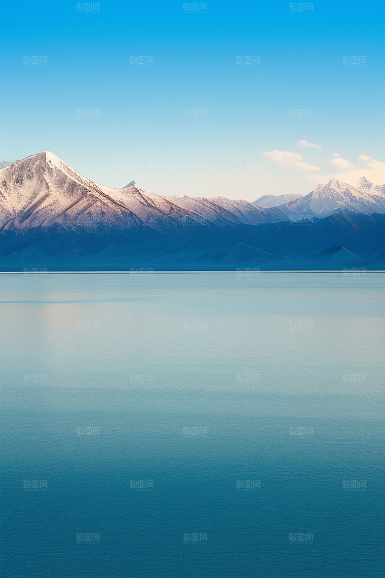 大美青海湖的湖光山色
