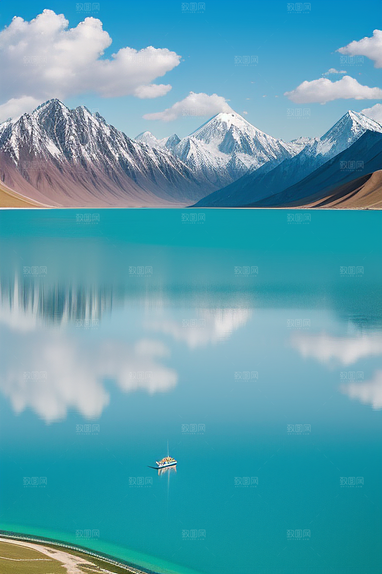 大美青海湖的湖光山色