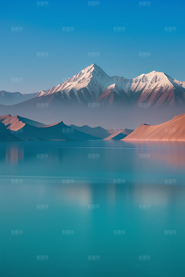 大美青海湖的碧波万顷