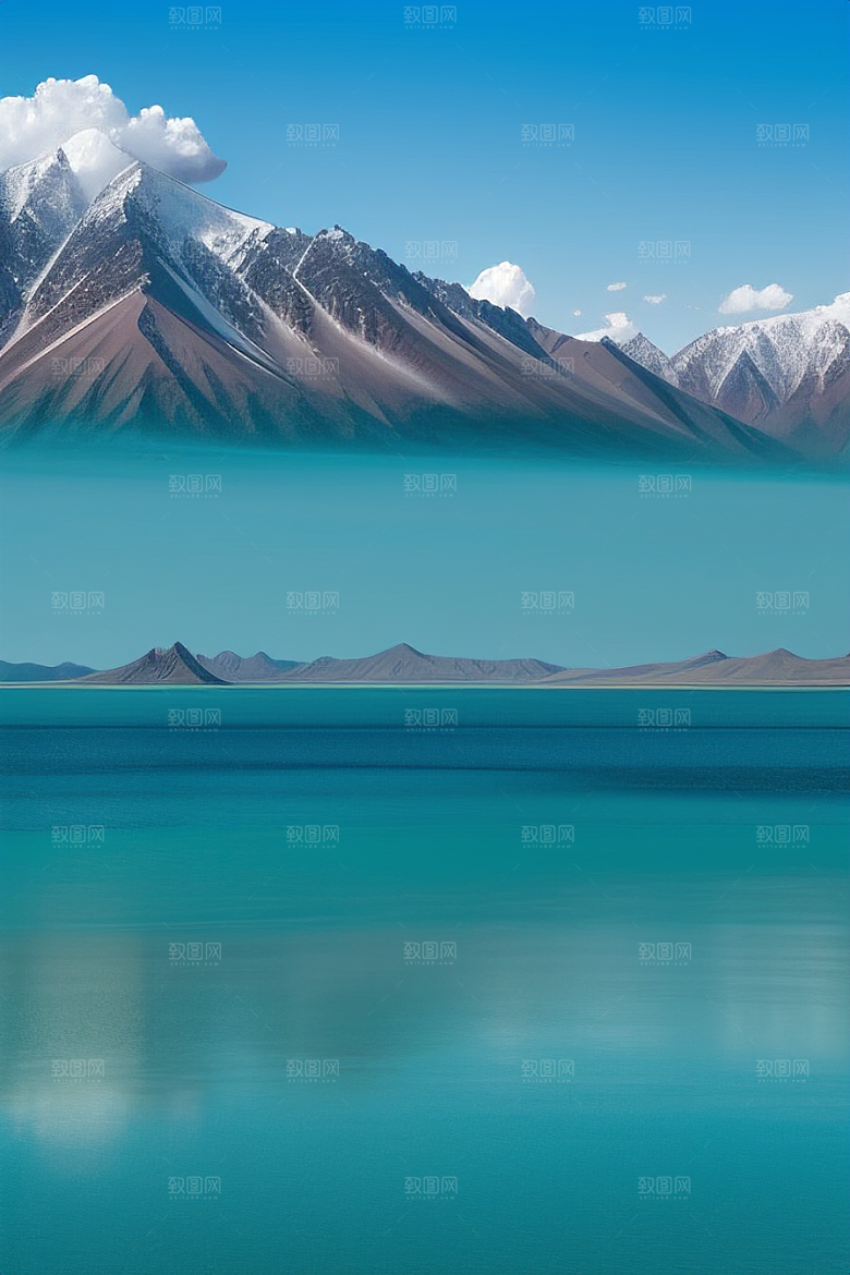 大美青海湖的碧波万顷