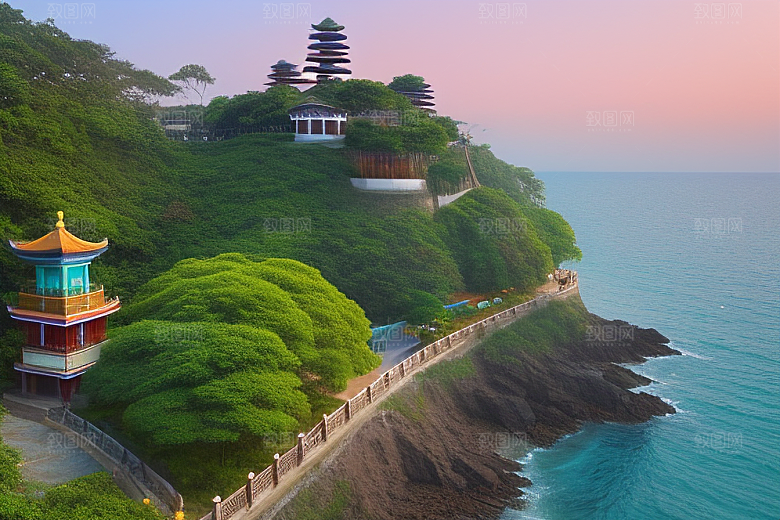 鼓浪屿梦幻般的海岛风光