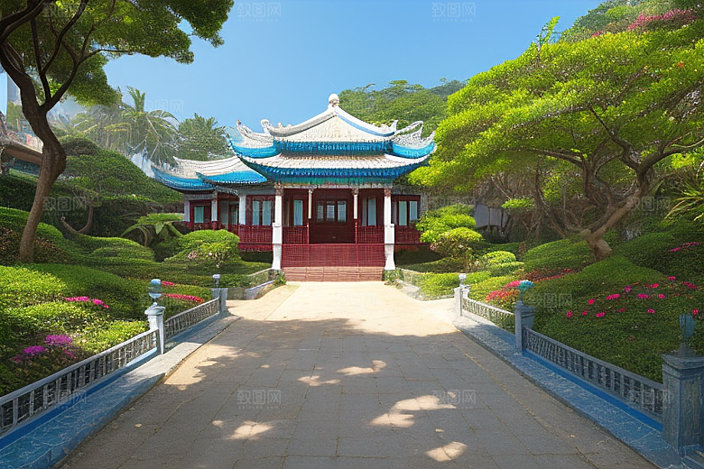 鼓浪屿世外桃源般的自然景观