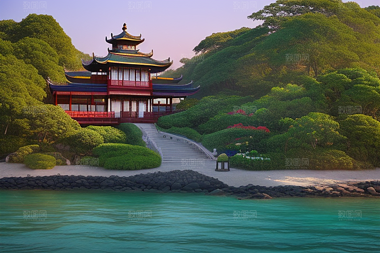 鼓浪屿世外桃源般的自然景观