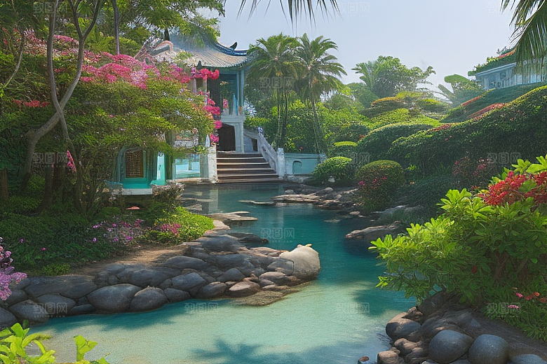 鼓浪屿世外桃源般的自然景观