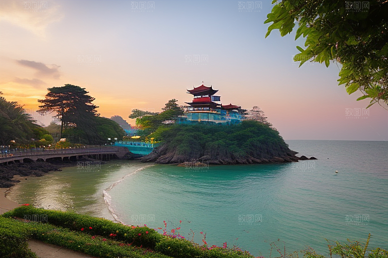 鼓浪屿世外桃源般的自然景观