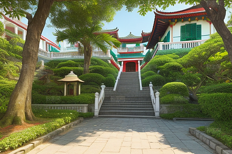 鼓浪屿世外桃源般的自然景观
