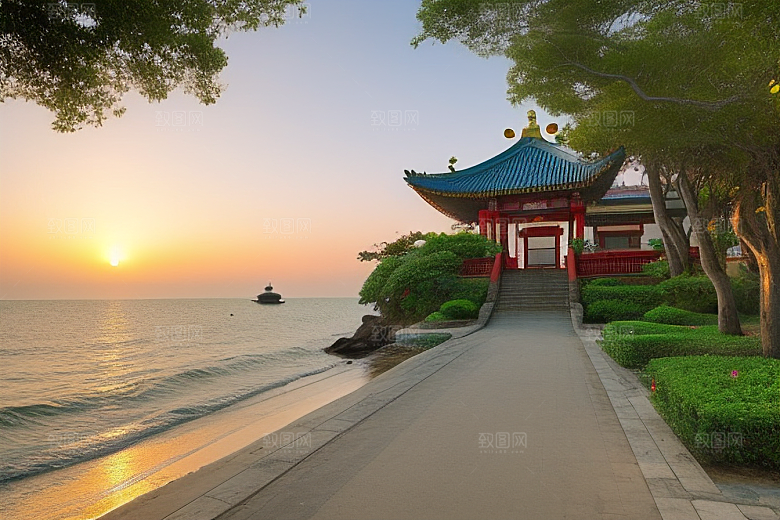 鼓浪屿世外桃源般的自然景观