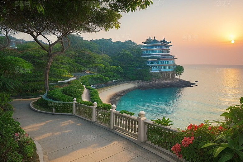 鼓浪屿世外桃源般的自然景观